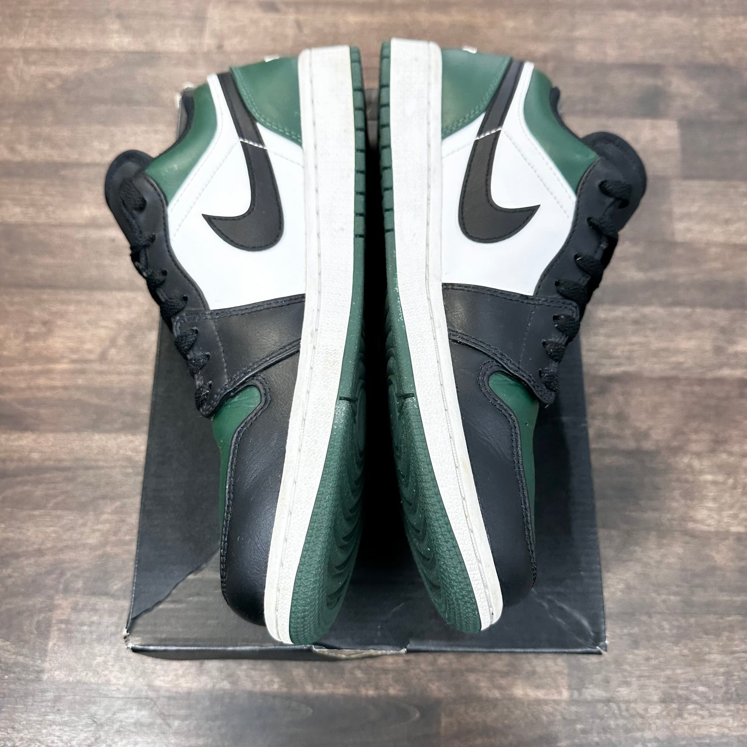 Green Toe Jordan 1 Low (USED)