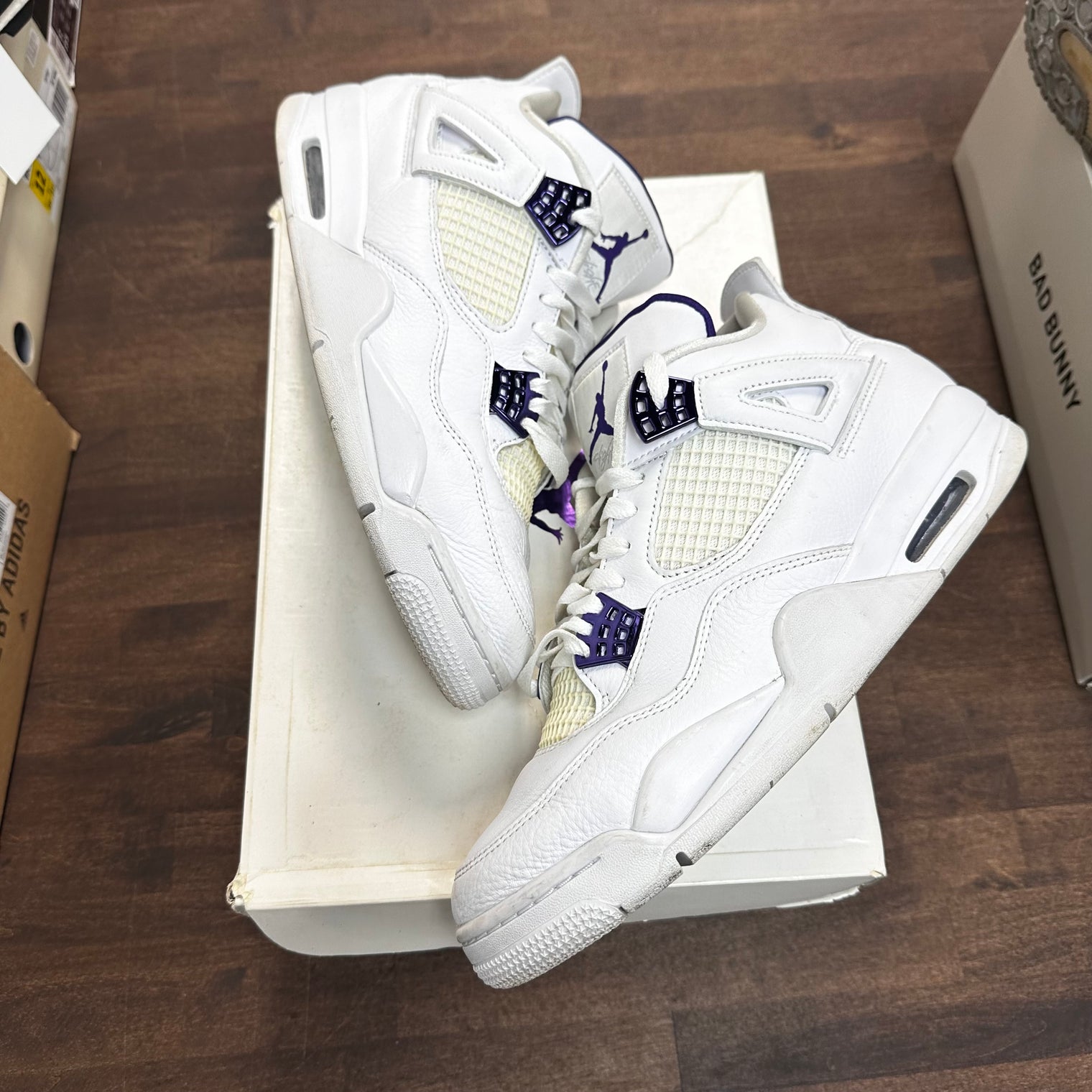 Metallic Purple Jordan 4 (USED)