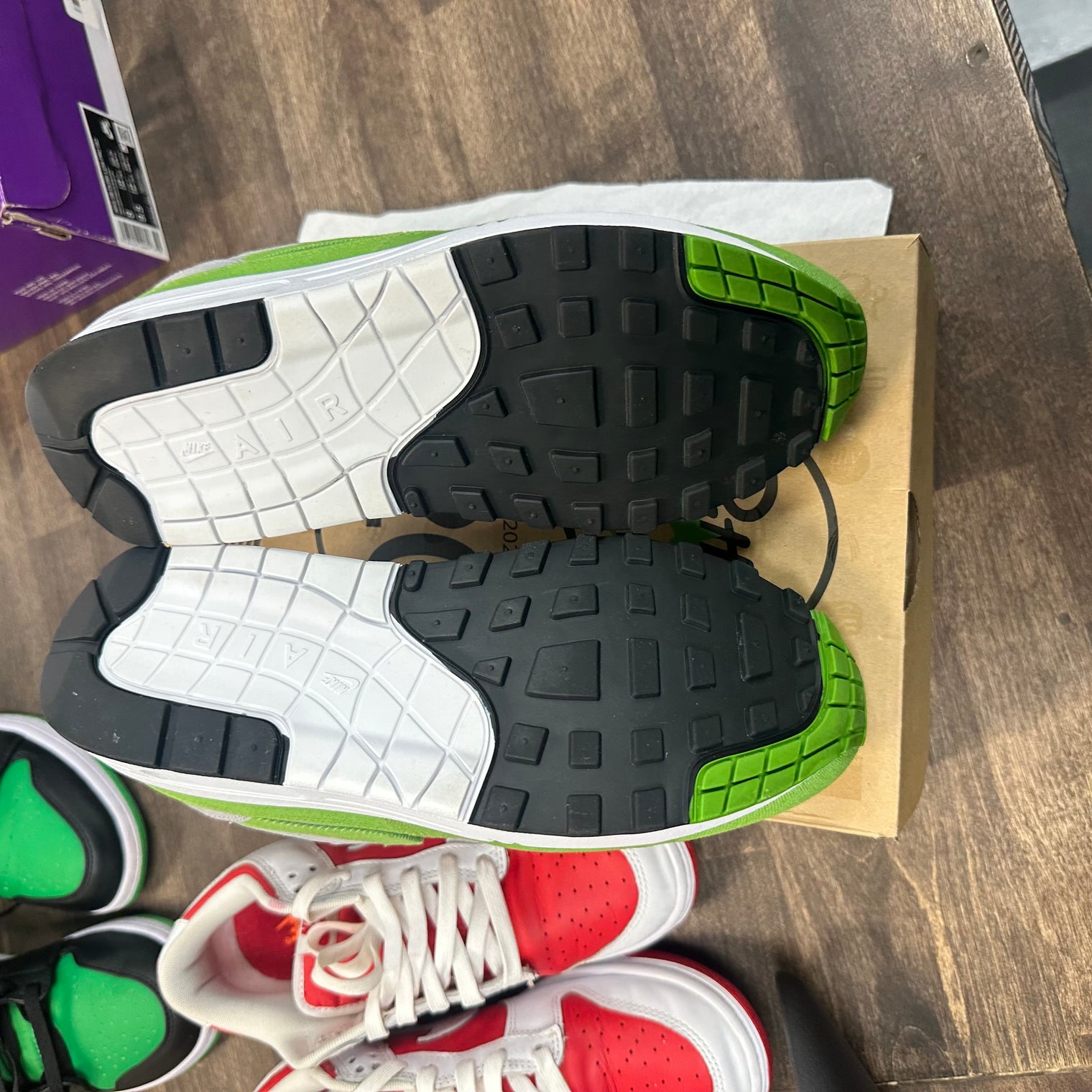 Patta Chlorophyll Air Max 1 (USED)