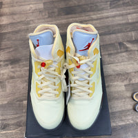 Jordan 5 Retro Off-White Sail (US 13) (Lightly Worn)