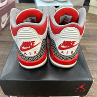 Fire Red Jordan 3 Retro (GS) (USED)