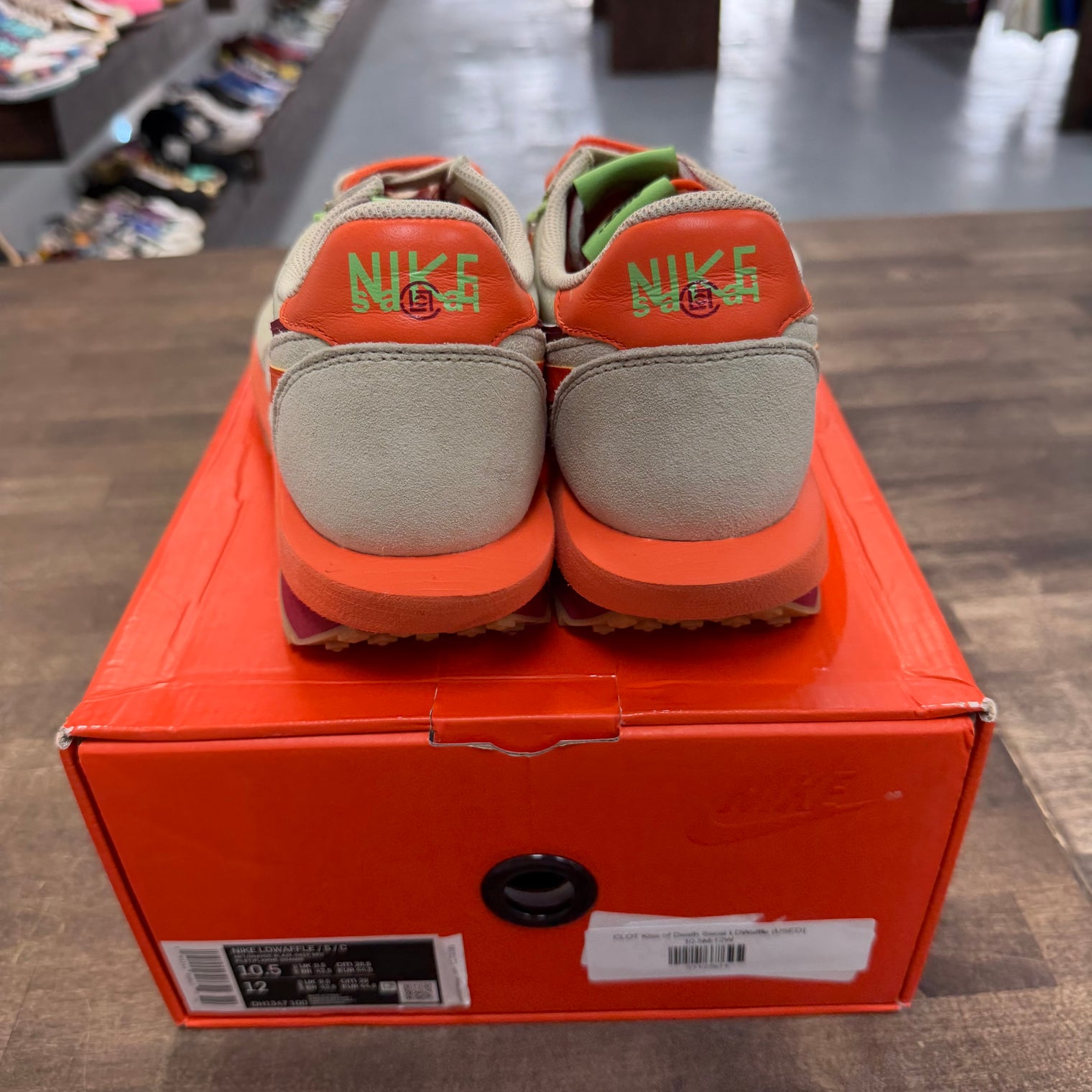 CLOT Kiss of Death Sacai LDWaffle (USED)