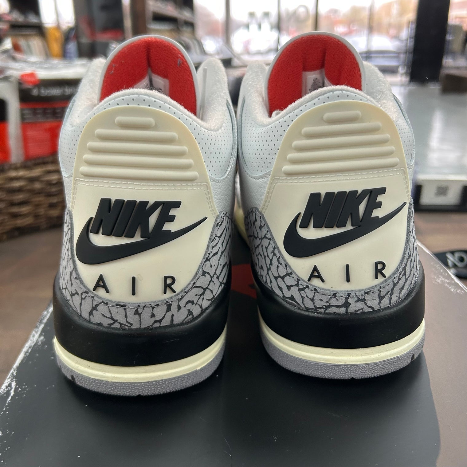 White Cement Reimagined Jordan 3 (USED)