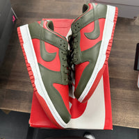 Mystic Red Cargo Dunk Low (USED)
