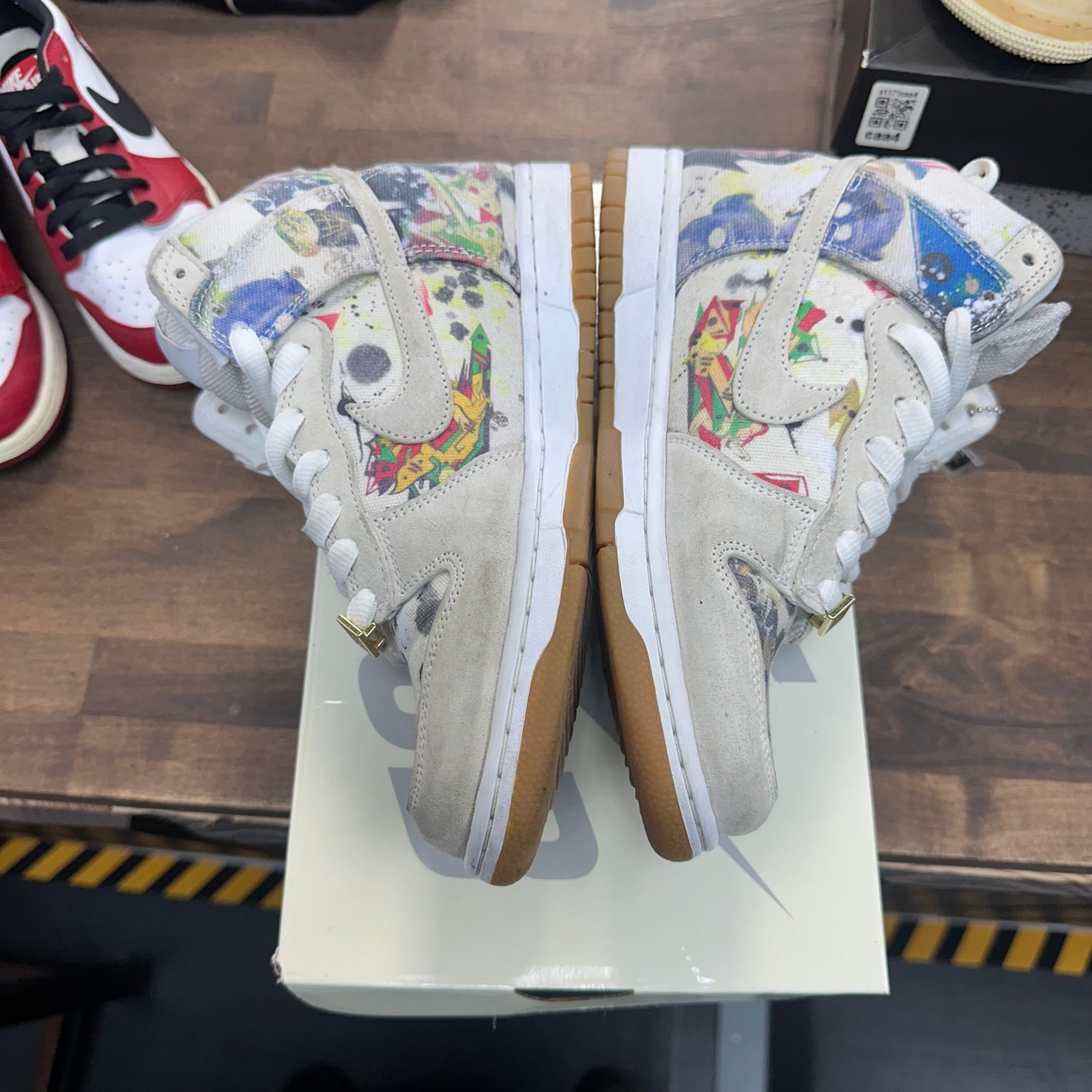 Supreme Rammellzee SB Dunk High (USED)