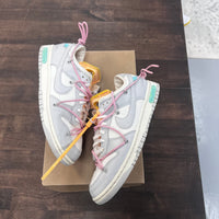 Lot 09 of 50 Off-White Dunk Low (USED, No Box)