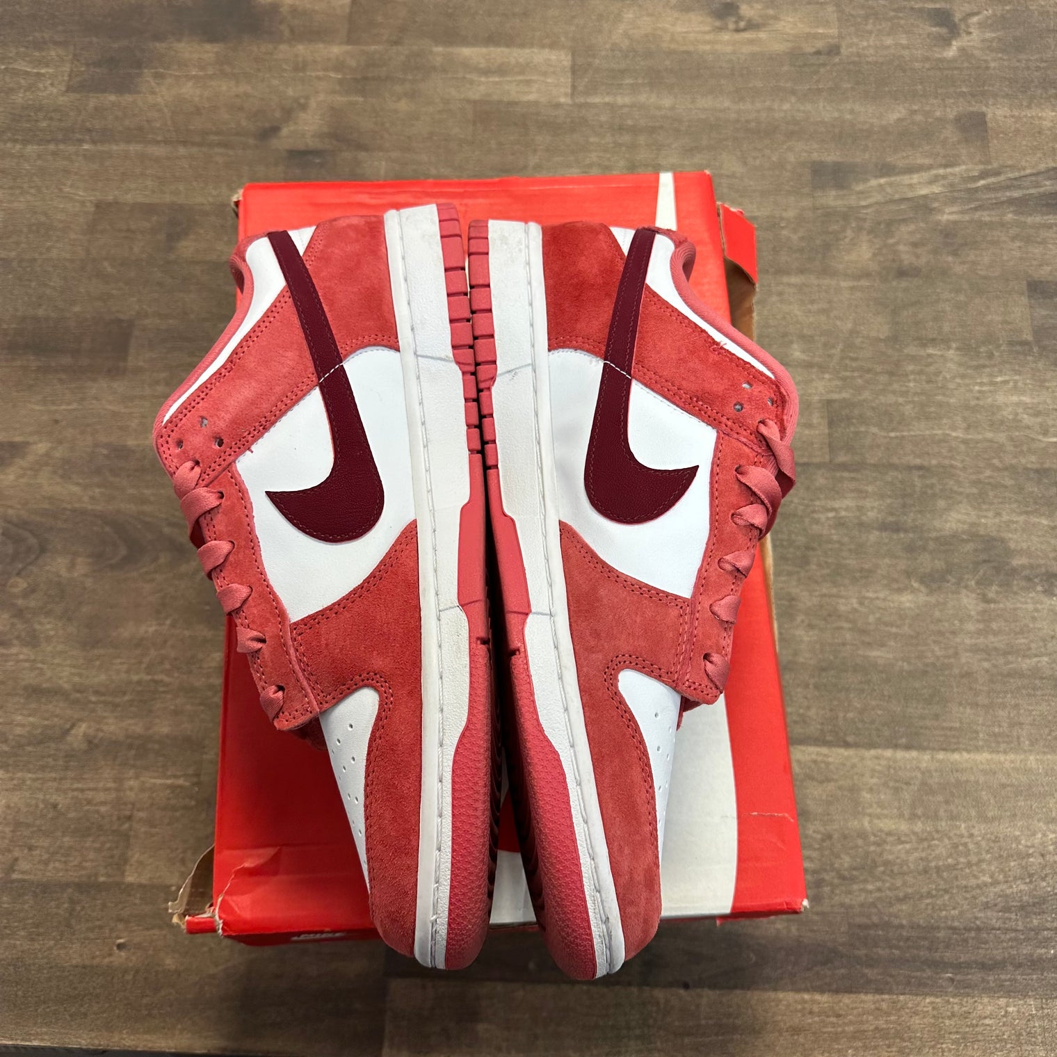 Valentine's Day Nike Dunk Low (2024) (W) (Lightly Worn)