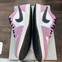 Violet Shock White Black Jordan 1 Low SE (USED, Replacement Box)