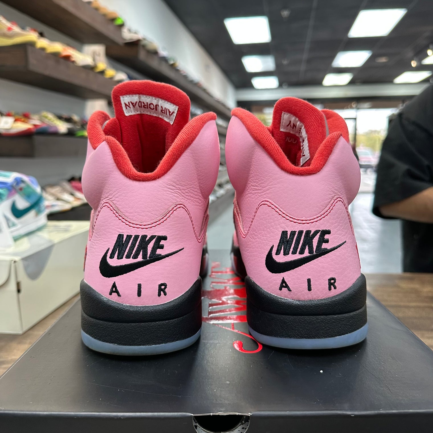 Awake NY Arctic Pink Jordan 5 Retro (USED)
