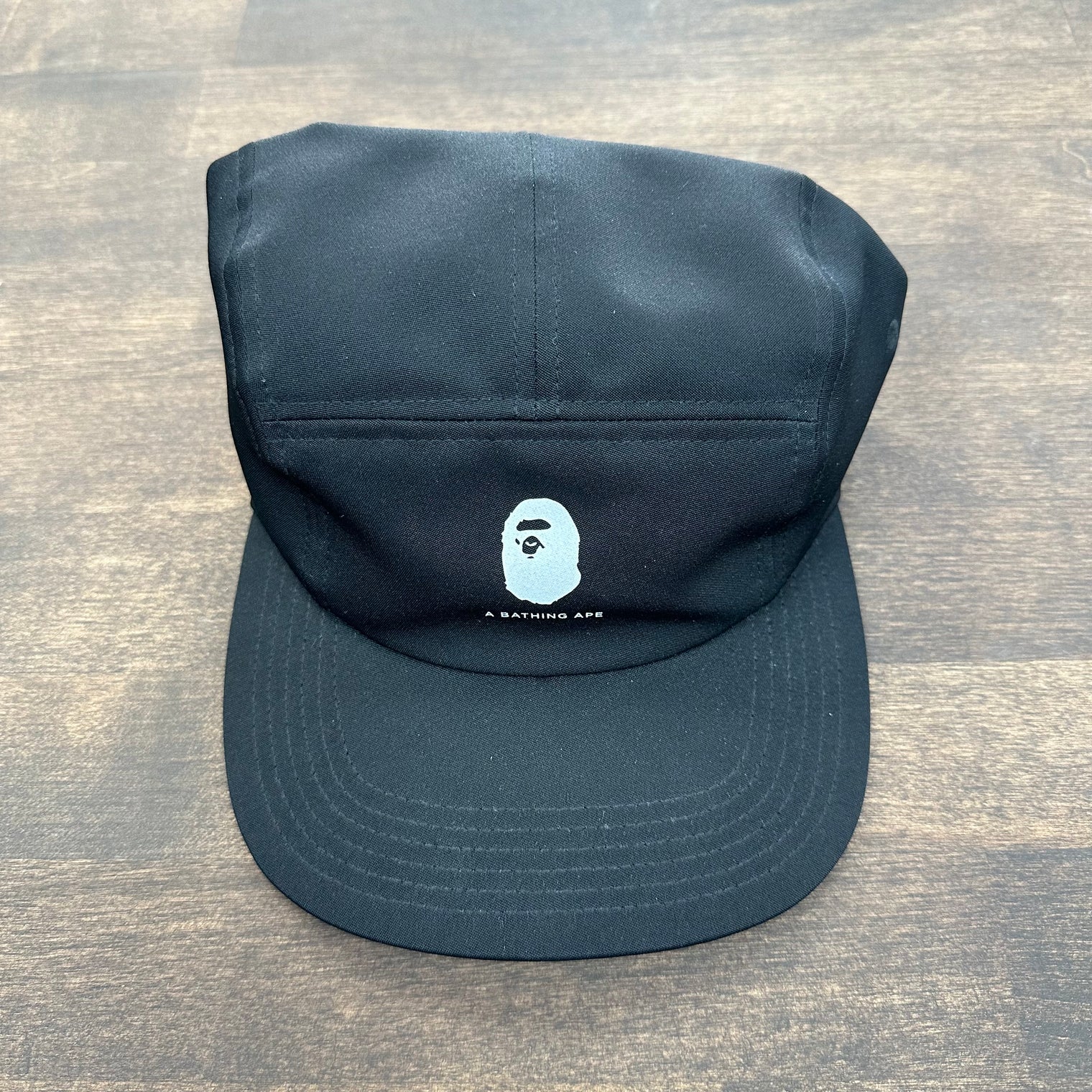 Bape Camper Hat Black (USED)