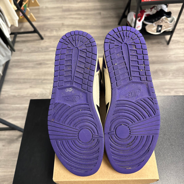 Court Purple Jordan 1 High Retro (2018) (USED;NO BOX)