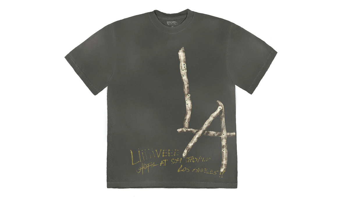 Travis Scott Utopia Is In Los Angeles Tee Black