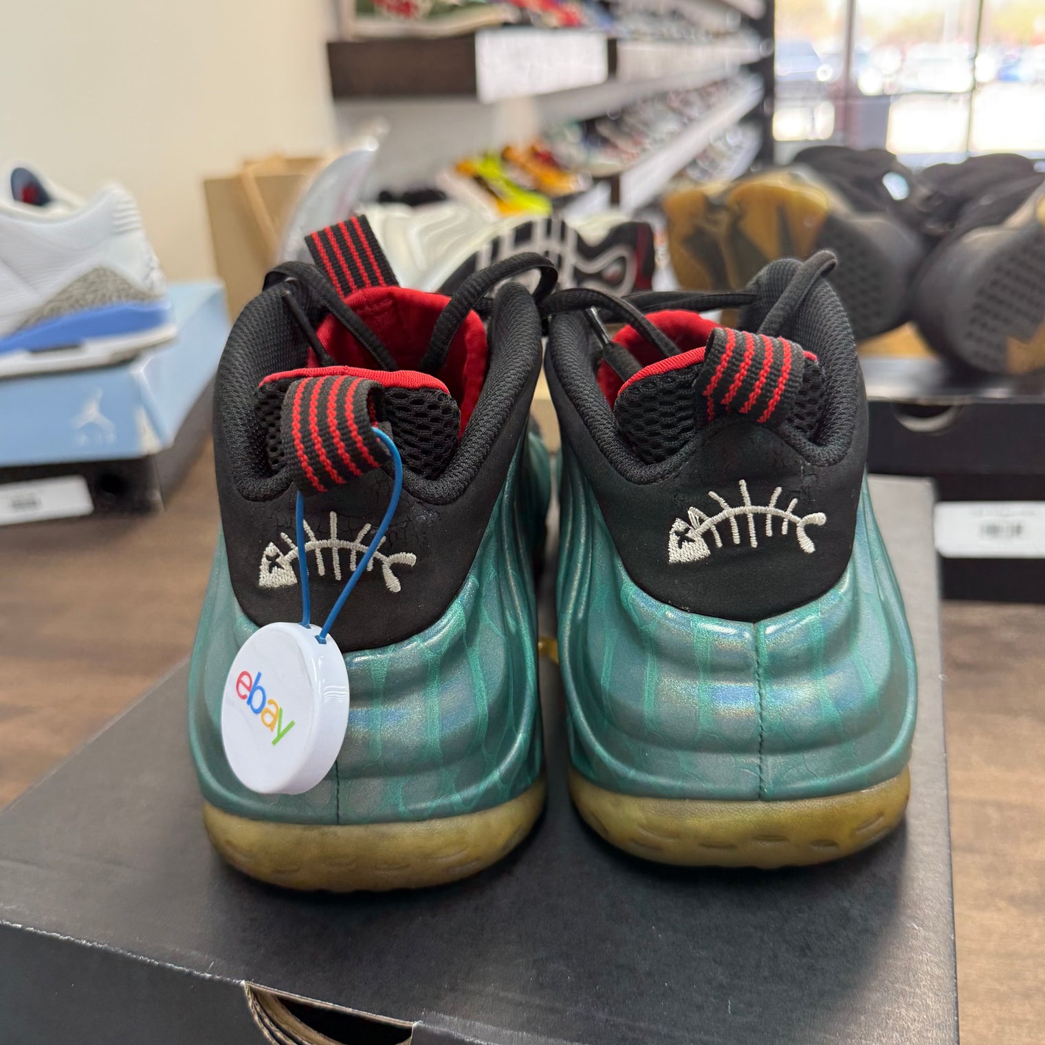 Gone Fishing Foamposite (USED,No Box)