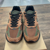 Aime Leon Brown Green Beef & Broccoli New Balance 993 (USED, No Box)