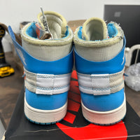 Off-White UNC University Blue Jordan 1 High (USED)