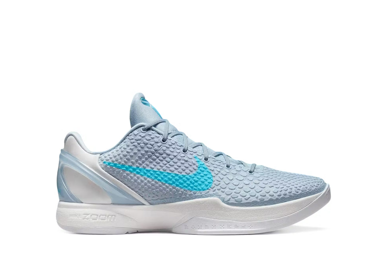 Caitlin Clark Light Armory Blue Nike Kobe 6 Protro
