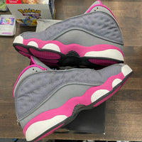 (GS) Cool Grey Fusion Pink Jordan 13 (USED)