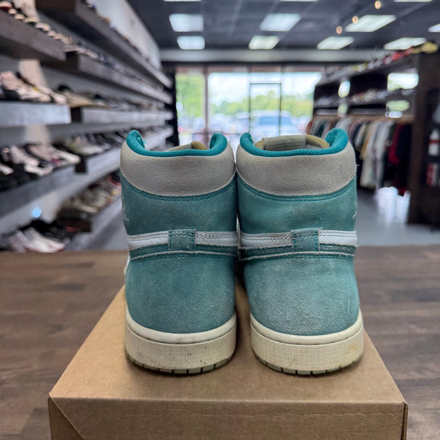 Turbo Green Jordan 1 High (USED, No Box)