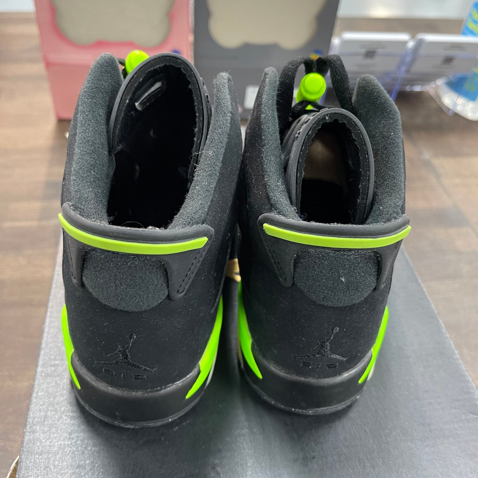 (GS) Electric Green Jordan 6 (USED)