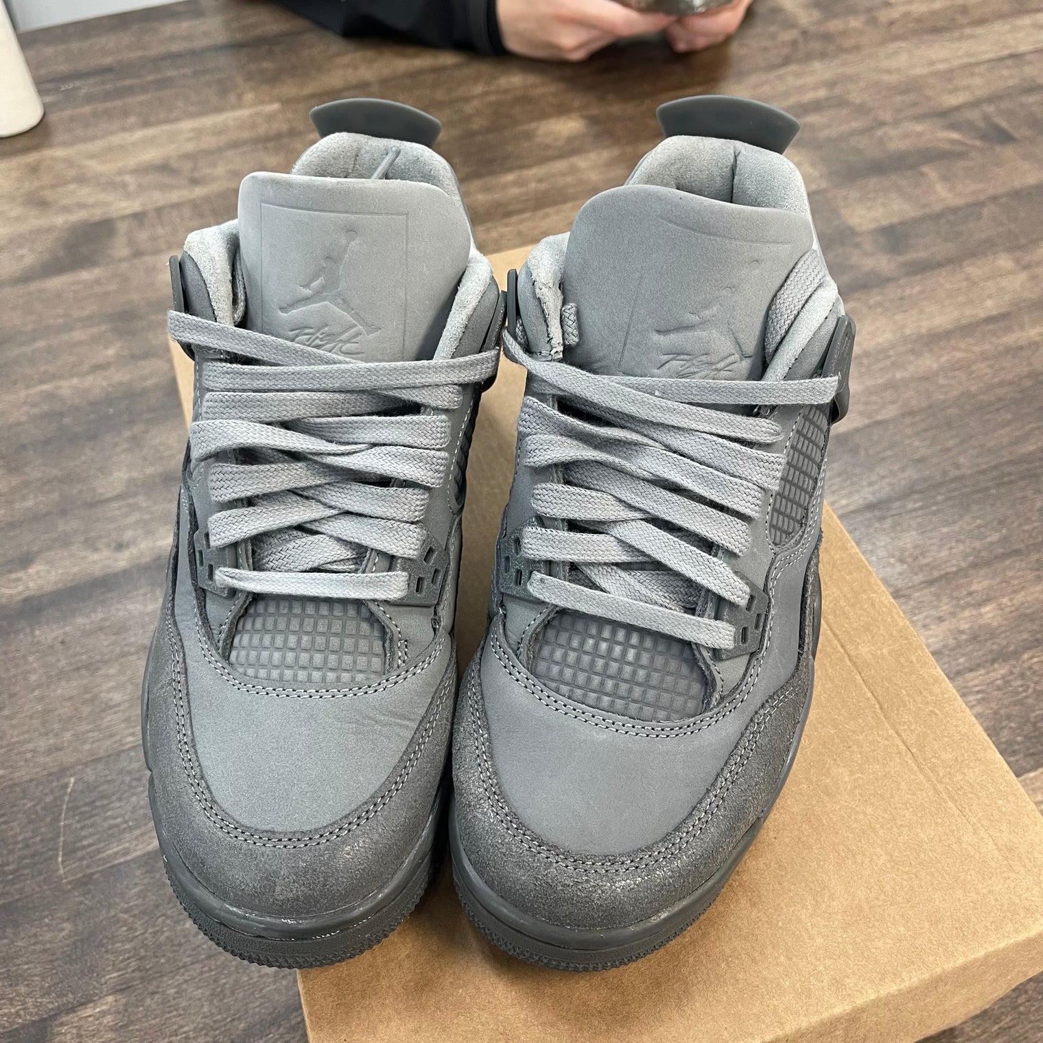 (GS) Wet Cement Paris Jordan 4 (USED, No Box)