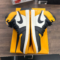 Taxi Yellow Toe Jordan 1 High (USED)
