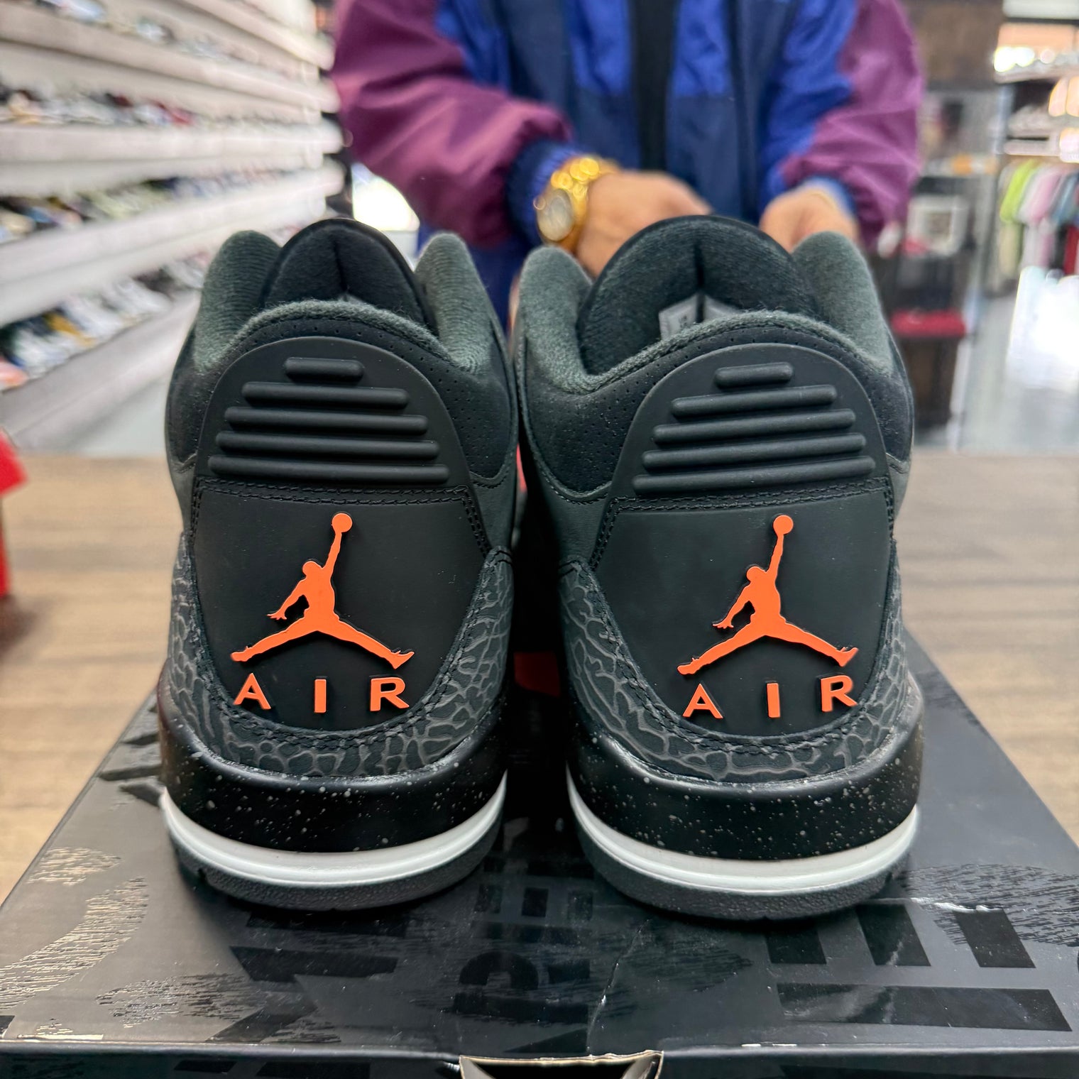 Fear Jordan 3 Retro (2023) (Tried On)