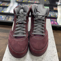 Burgundy Jordan 5 (USED)