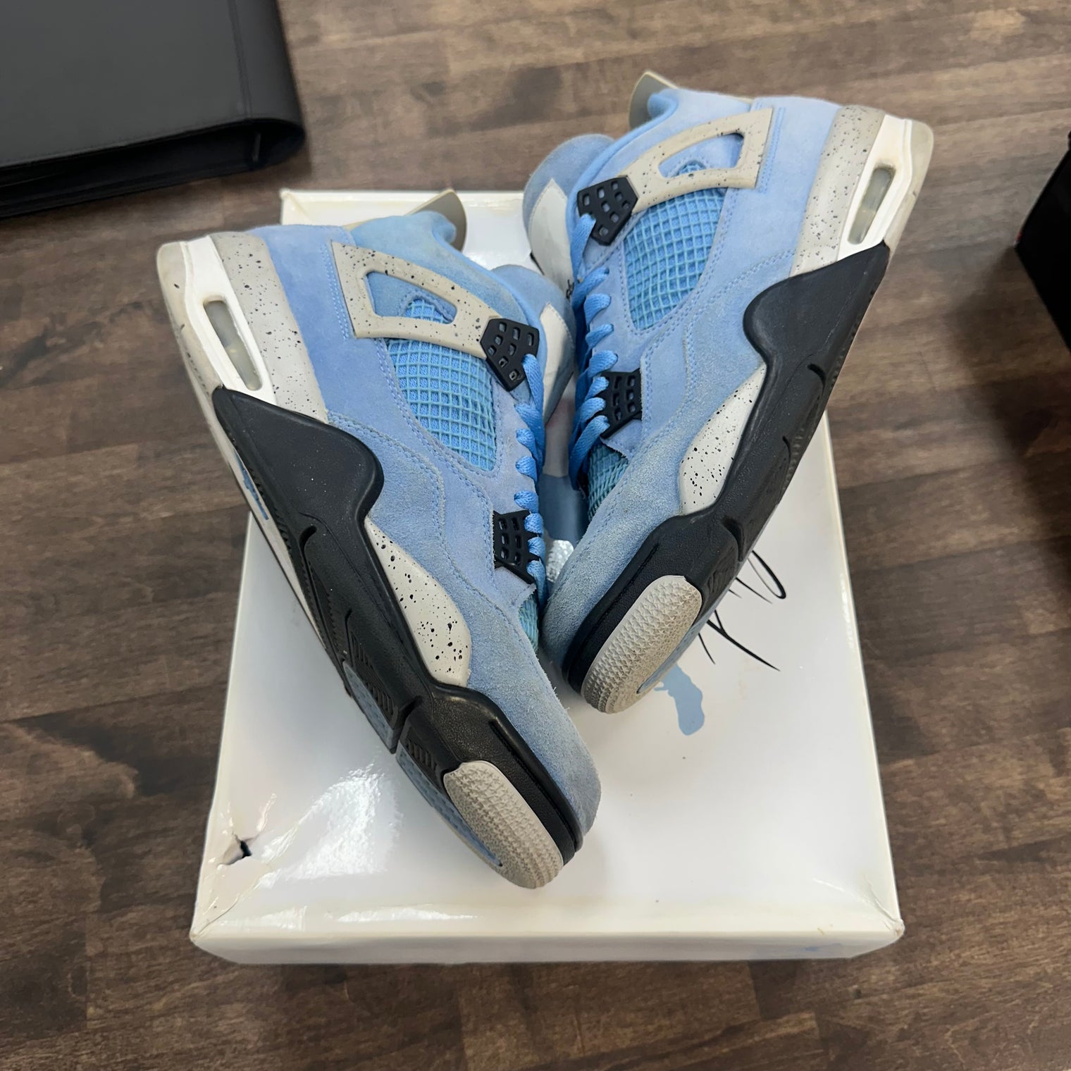 University Blue Jordan 4 (USED)