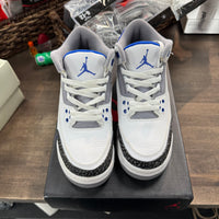 Racer Blue Jordan 3 Retro (GS) (USED)