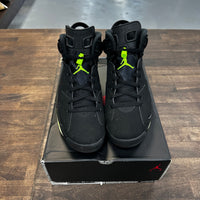 Electric Green Jordan 6 (USED)