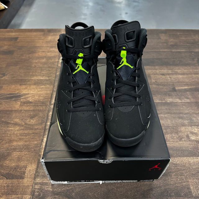 Electric Green Jordan 6 (USED)