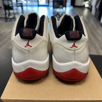 White Red Jordan 11 Low (2012) (USED, no box)