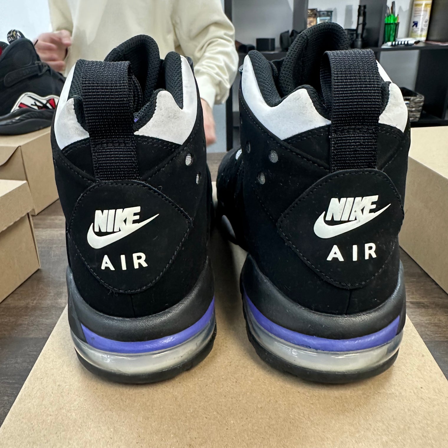 CB 94 Air Max 2 Black White Purple (2023) (USED, No Box)