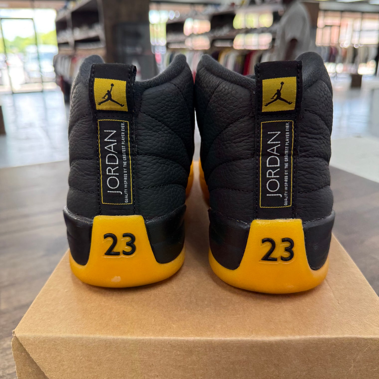 University Gold Jordan 12 (USED, No Box)