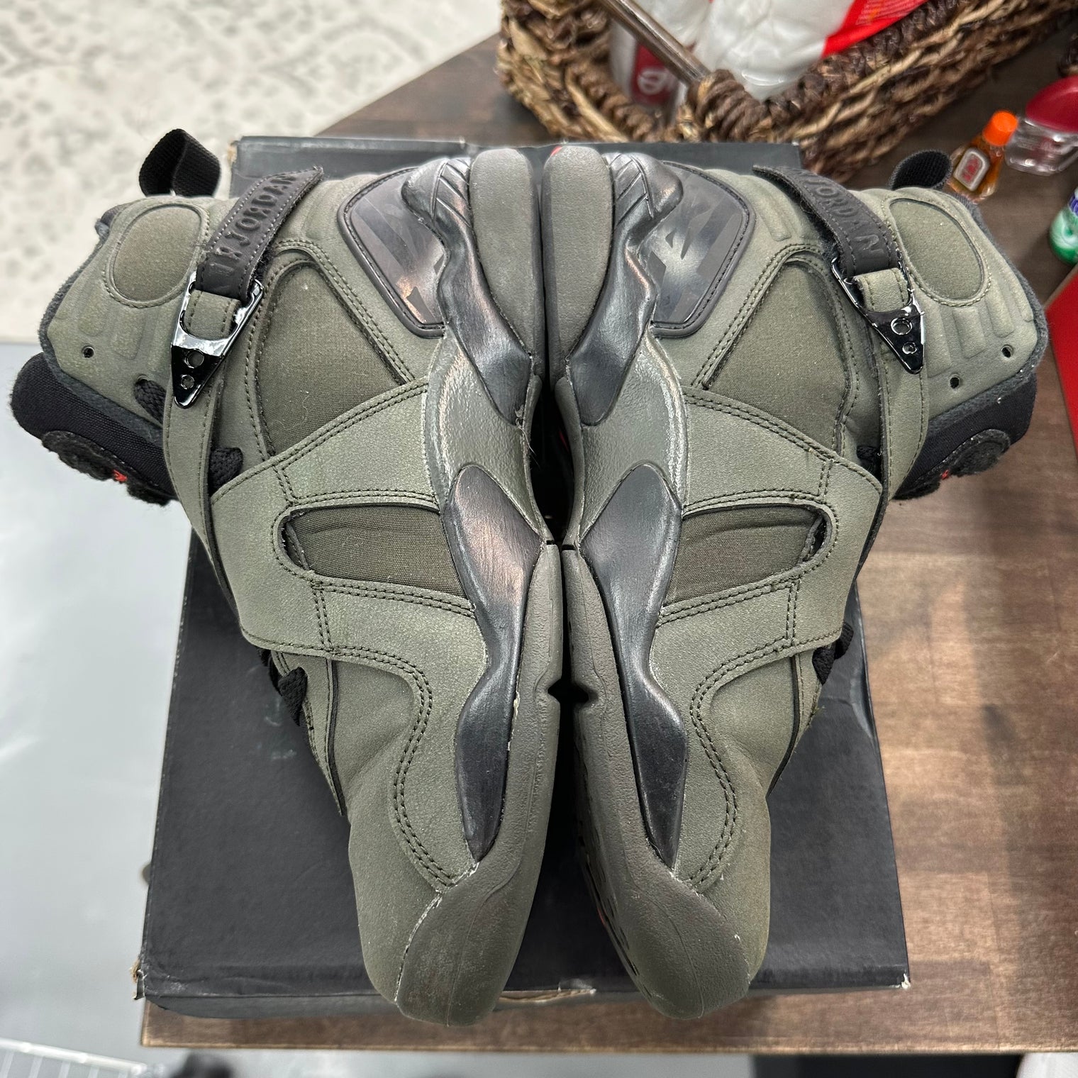 Undefeated Jordan 8 (USED, Replacement Box)