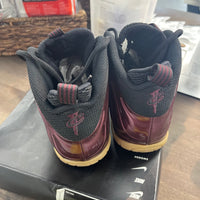 (GS) Maroon Nike Foamposite (USED,No Lid)