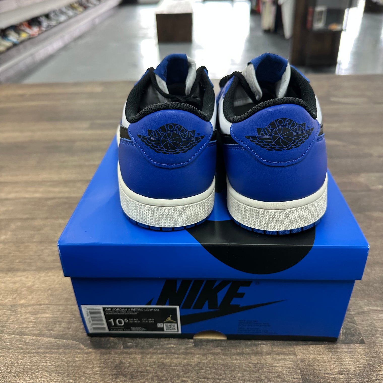 Game Royal Jordan 1 Low OG (Lightly Worn)