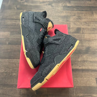 Black Levi Tag Jordan 4 (USED)