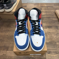 Multi-Color Swoosh Jordan 1 Mid (USED, No Box)