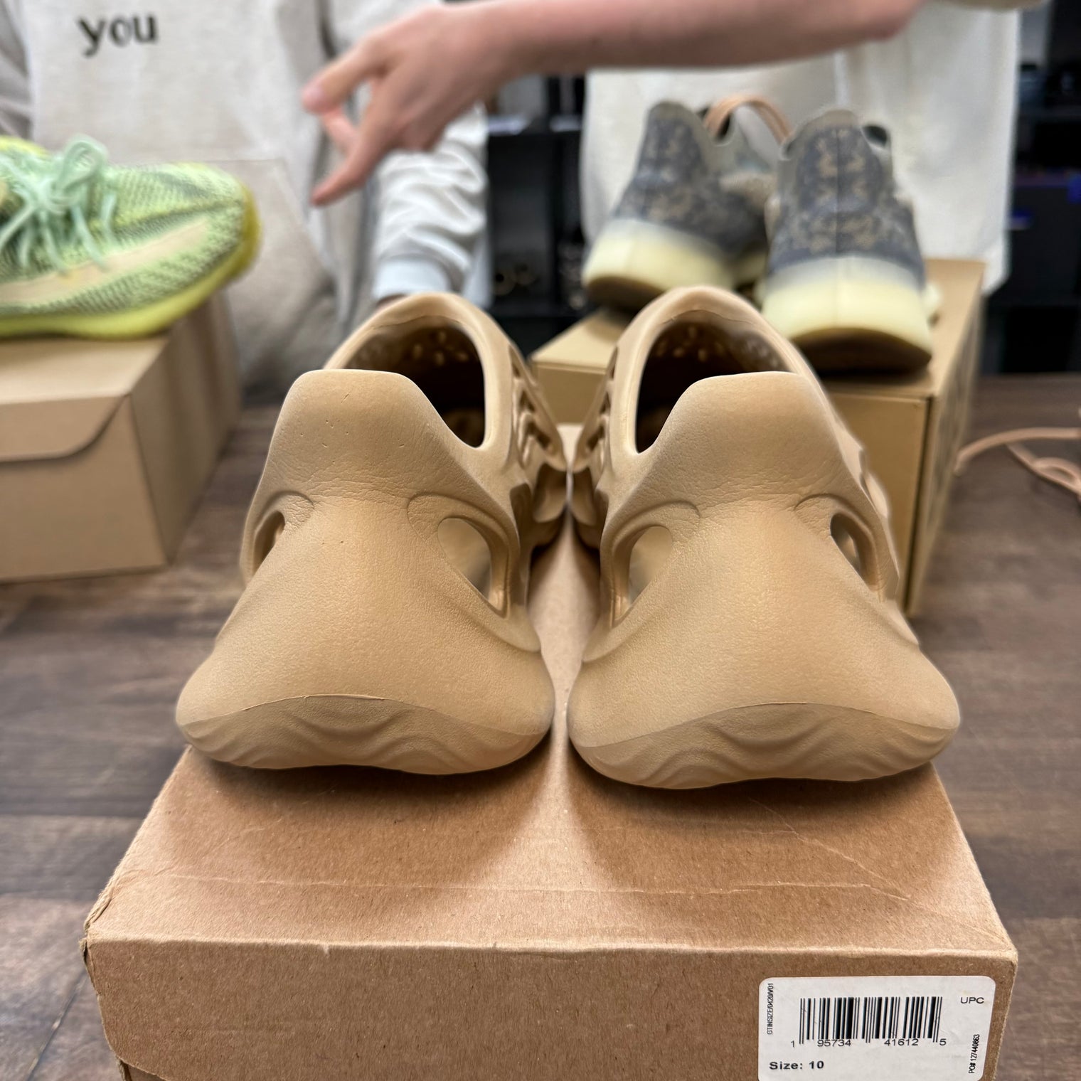 Ochre Yeezy Foam RNNR (USED)