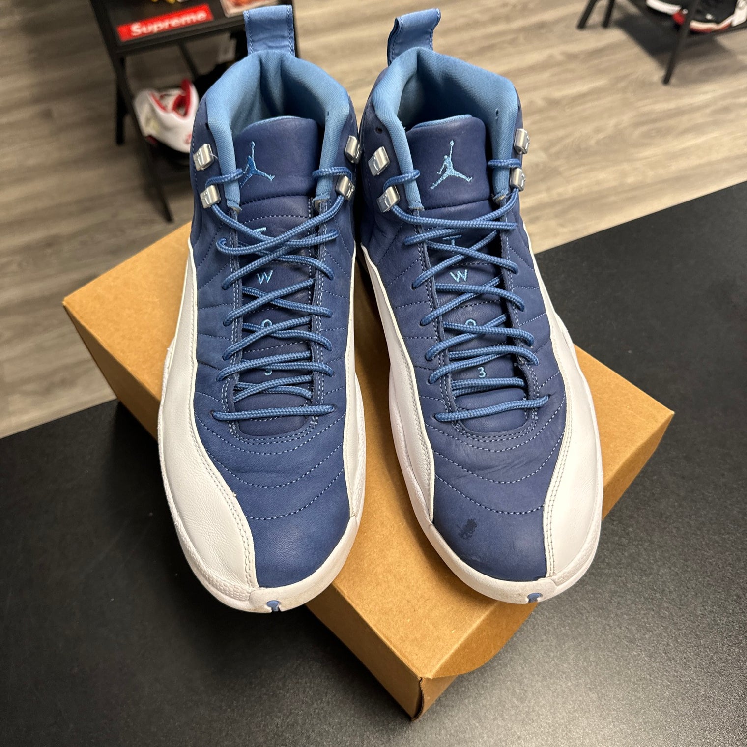Indigo Jordan 12 (USED;NO BOX)