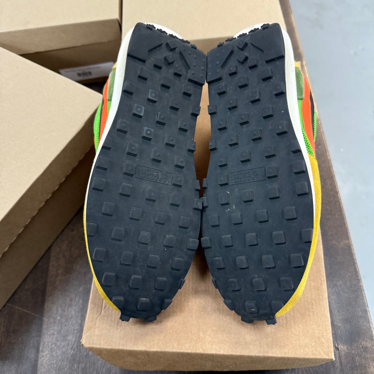 Sacai Green Dust LD Waffle (USED,No Box)
