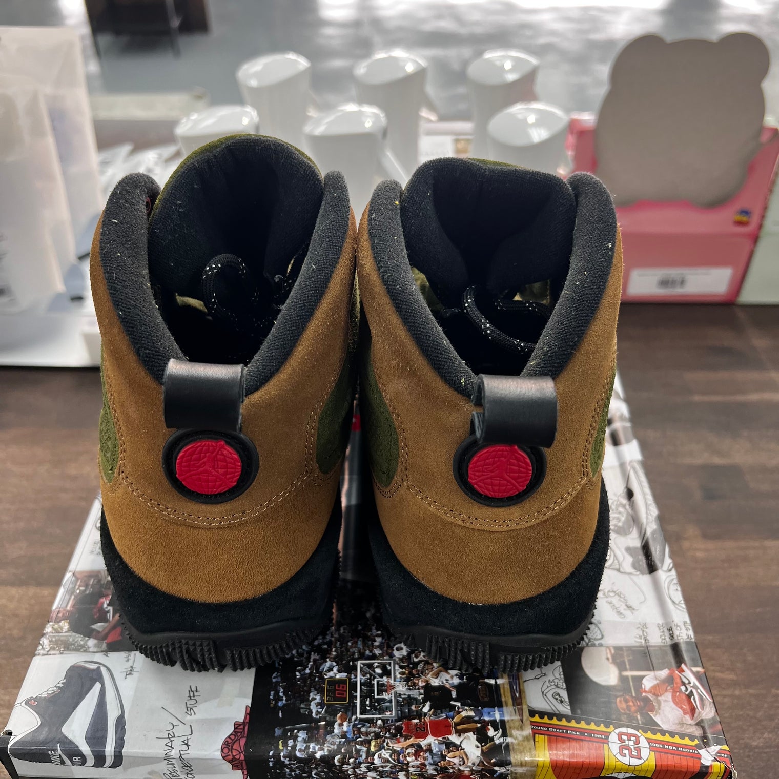 Military Brown Legion Green Jordan 9 NRG Boot (USED)