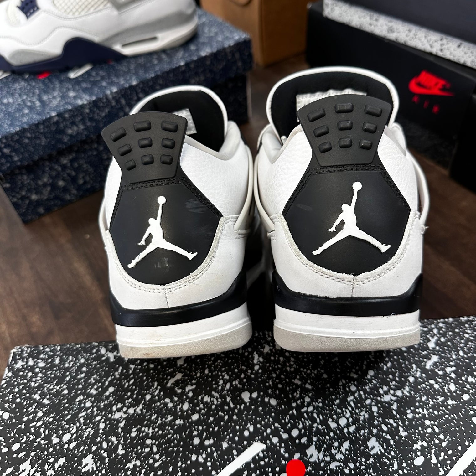 Military Black Jordan 4 (USED)