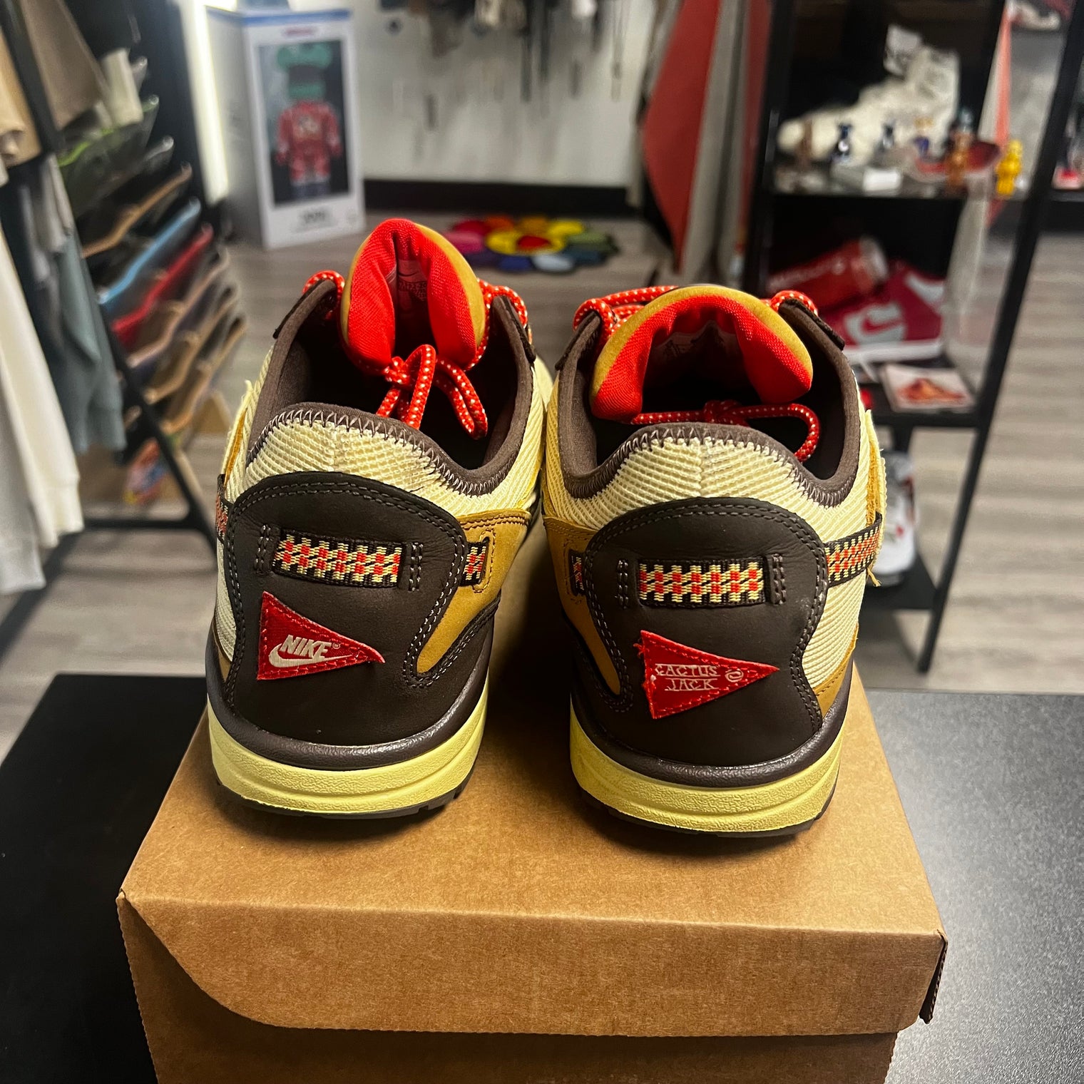 Travis Scott Cactus Jack Baroque Brown Air Max 1 (USED, no box)