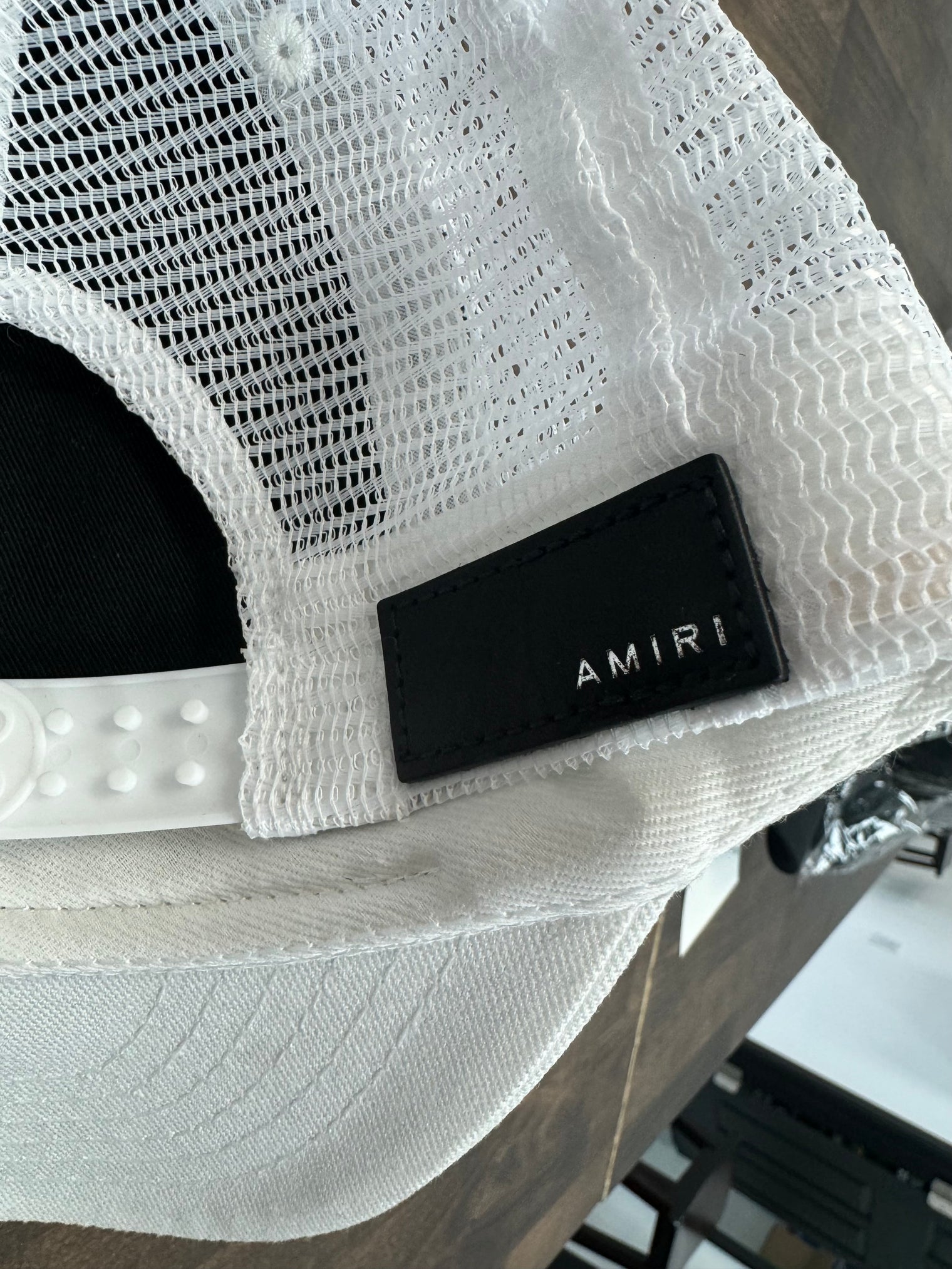 Amiri Beverly Hills Trucker Hat White