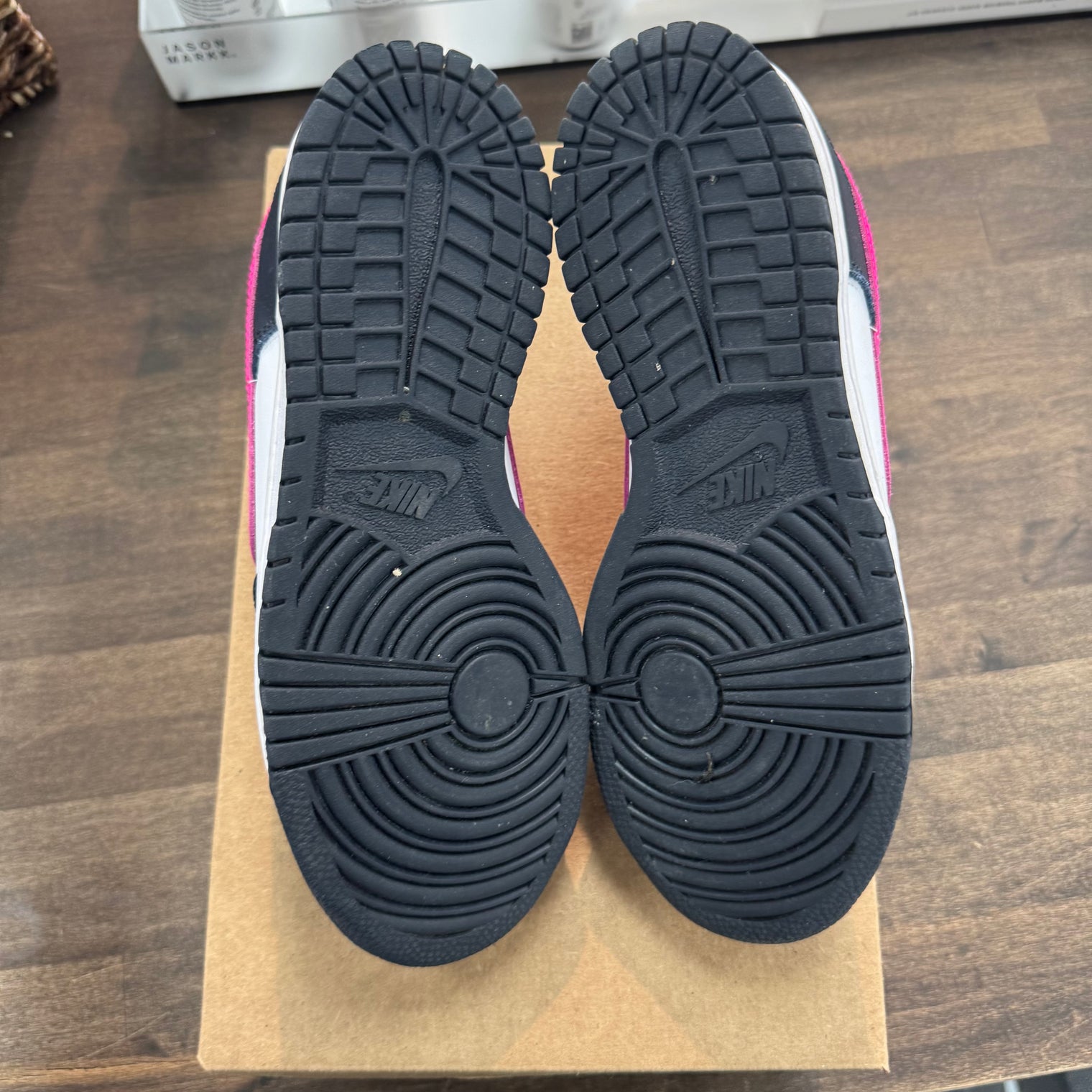 (GS) Obsidian Pierce Pink Dunk Low (USED, No Box)