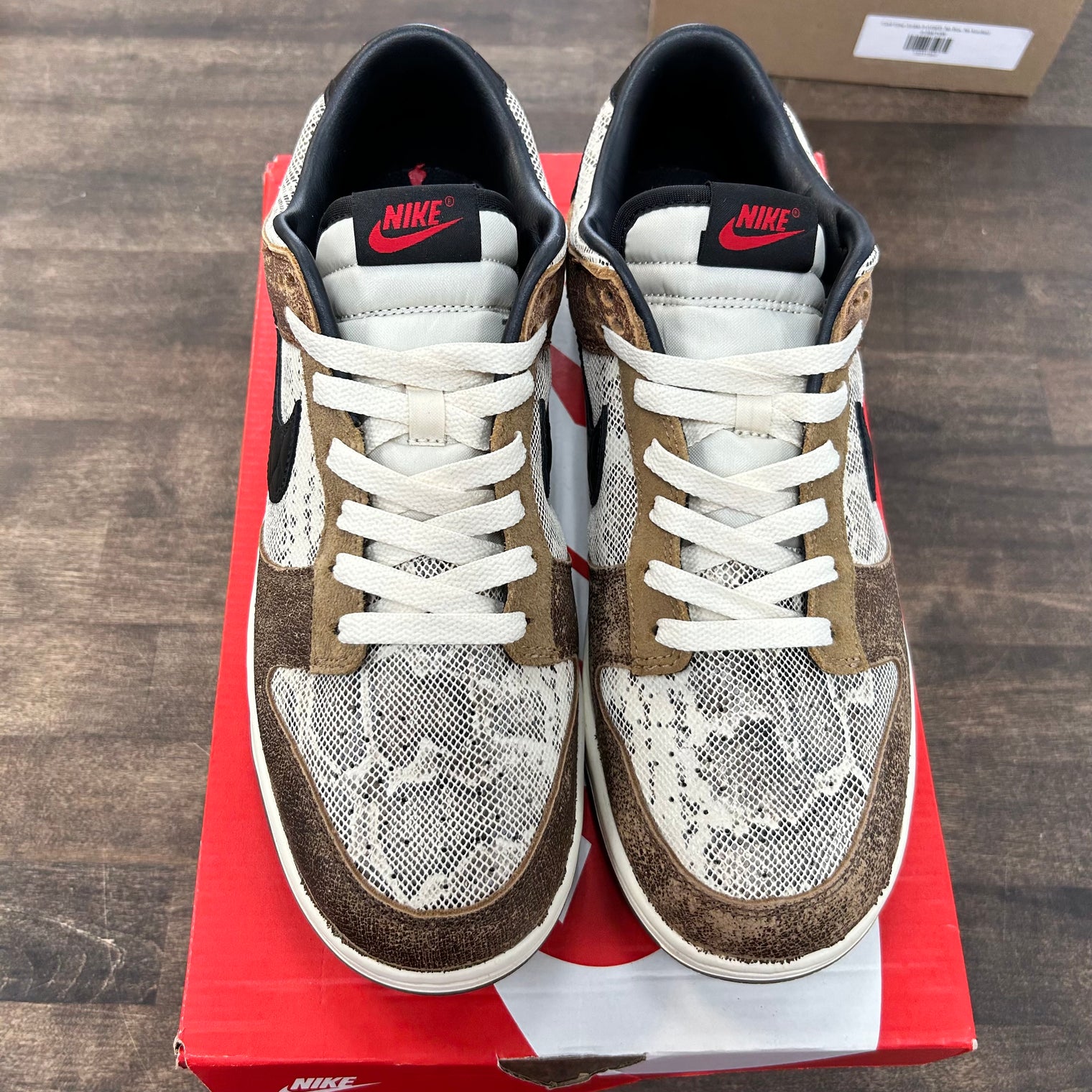COJP Brown Snakeskin Dunk Low Premium (USED)