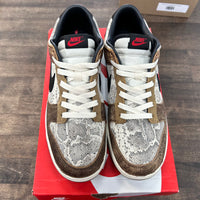 COJP Brown Snakeskin Dunk Low Premium (USED)