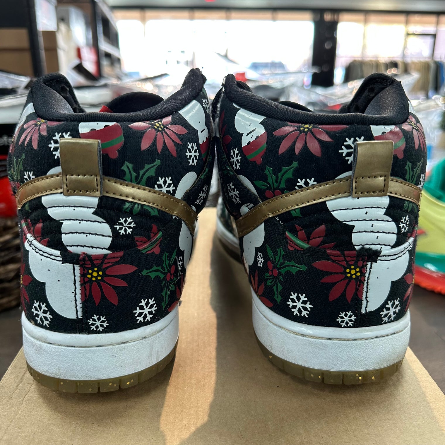 Concepts x Ugly Christmas Sweater SB Dunk High Premium (USED, No Box)